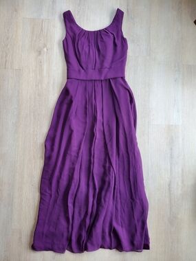 Sleeveless Plum Dress - Wedding or Special Event